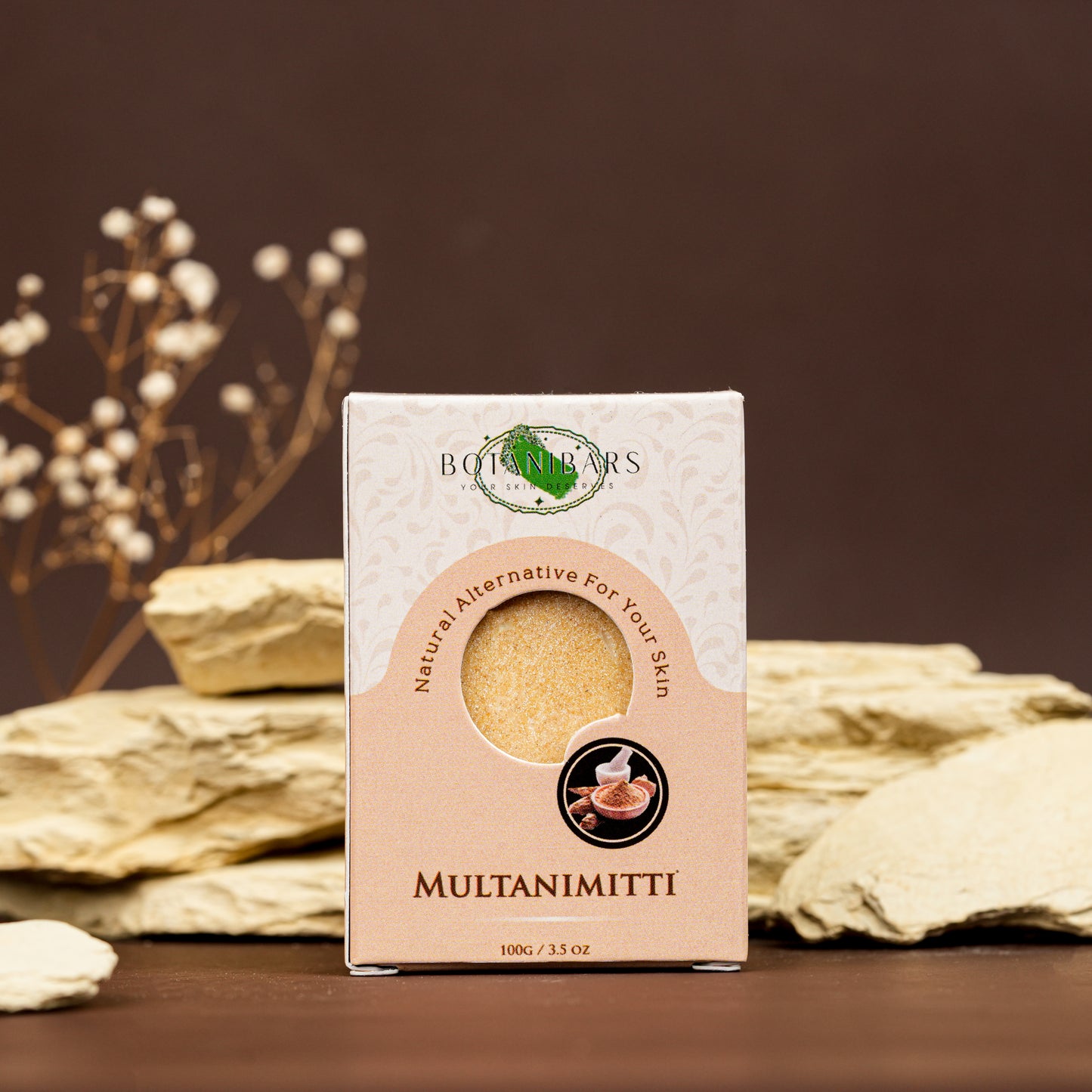 Multani Mitti Organic Soap – Handmade, Made-to-Order for Oily Skin & Deep Cleansing (Eco-Friendly)