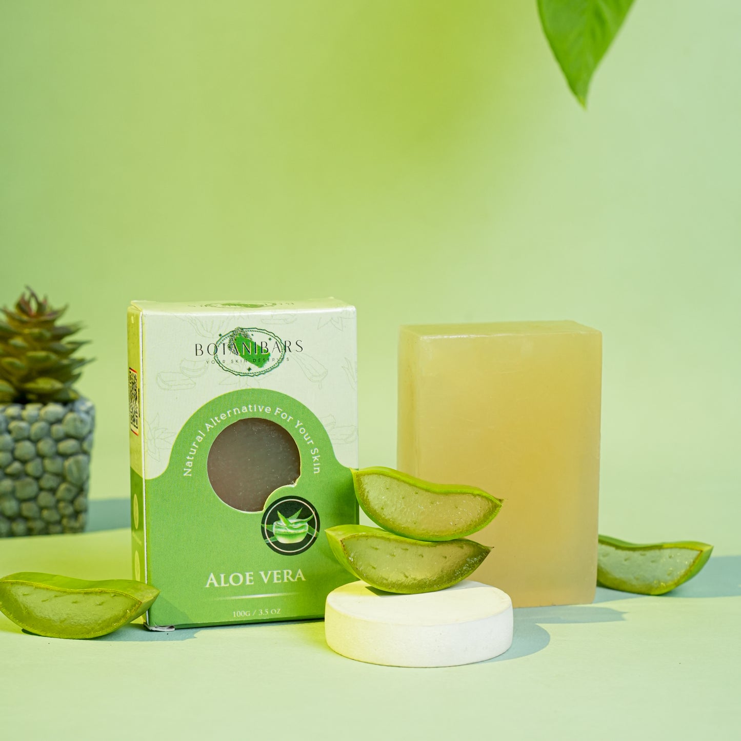 Organic Natural Handmade Aloevera Soap Bars
