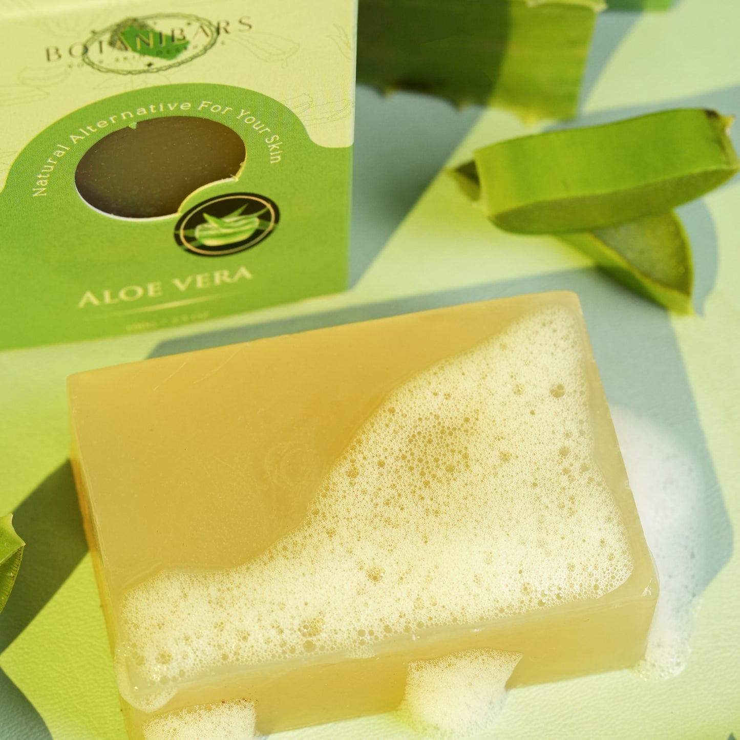 Organic Natural Handmade Aloevera Soap Bars