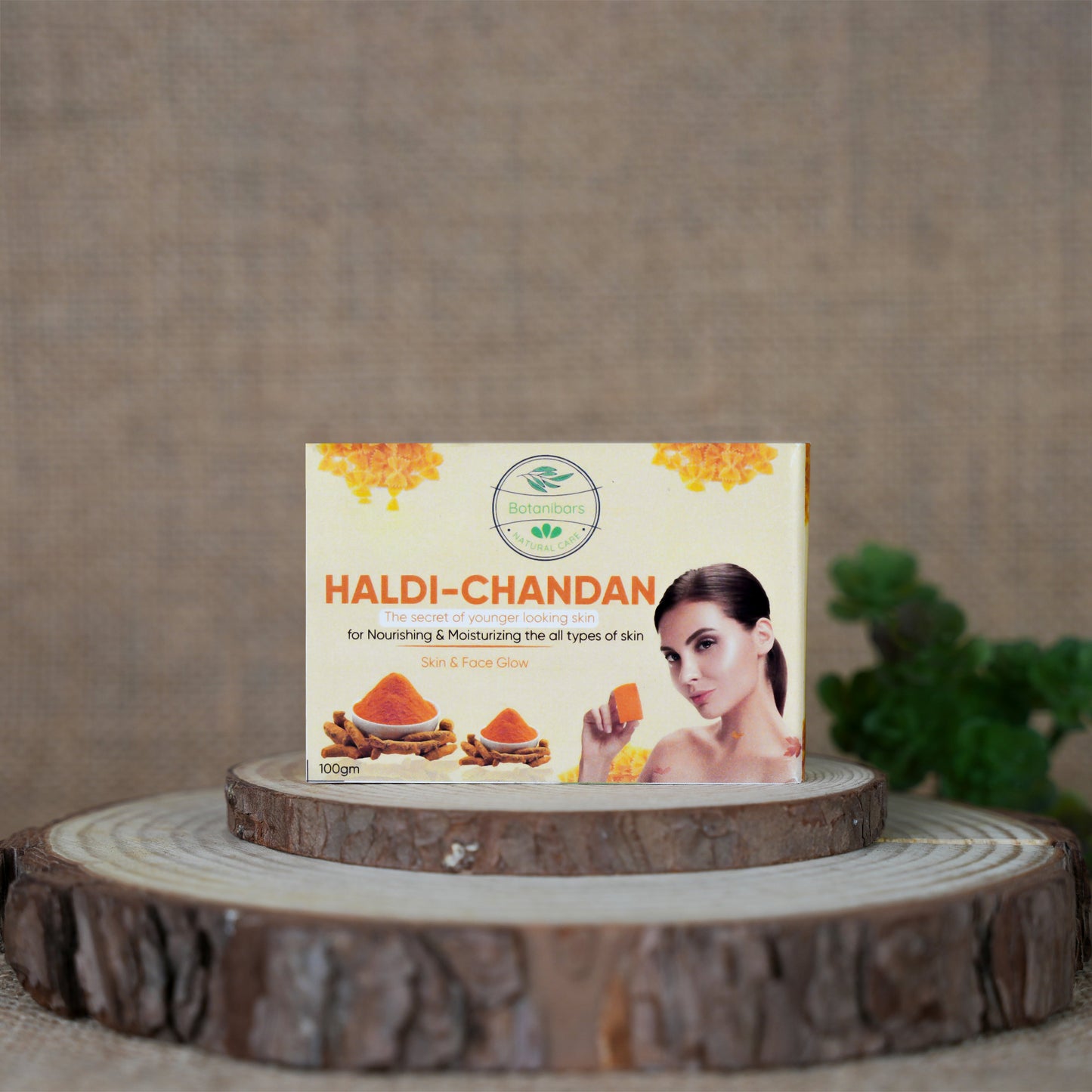 Organic Natural Handmade Haldi Chandan Soap Bars