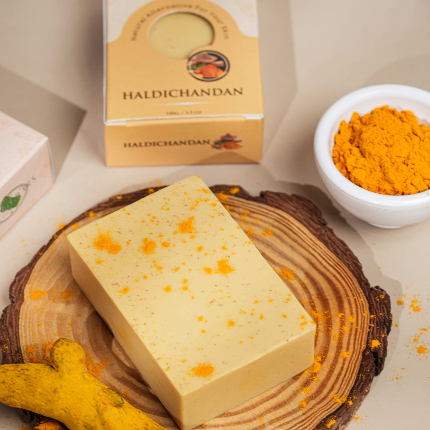 Organic Natural Handmade Haldi Chandan Soap Bars