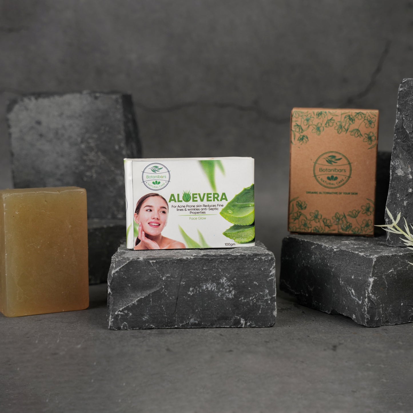 Organic Natural Handmade Aloevera Soap Bars