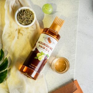 Nourishing Hair Oil – Herbal Blend for Healthy, Strong & Shiny Hair